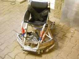 vozík před opravou